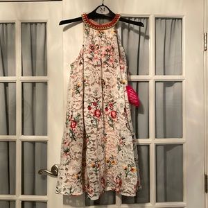 Belle by Badgley Mishka White Lace Dress - Size 4